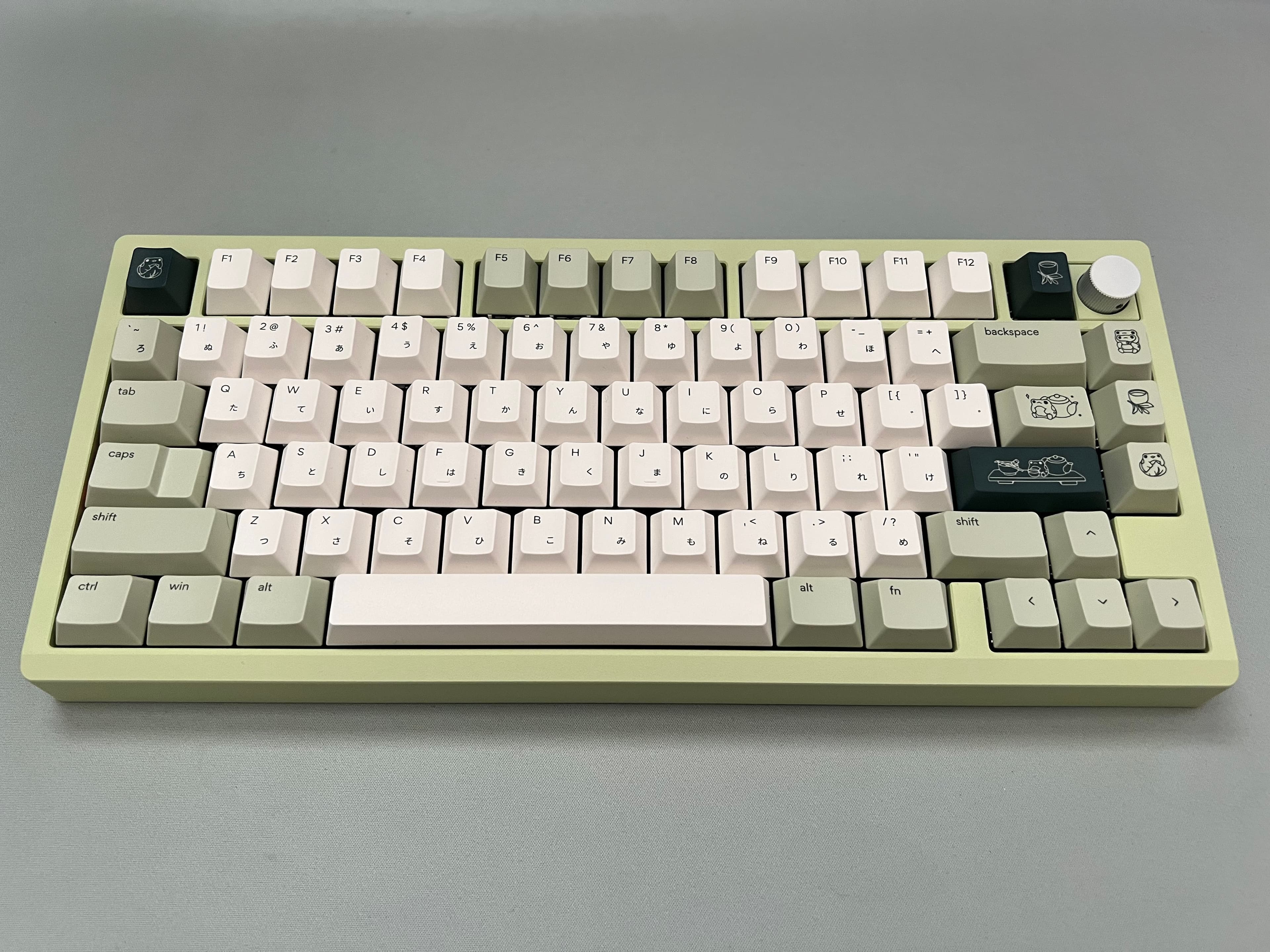 A top view of the Zoom 75.